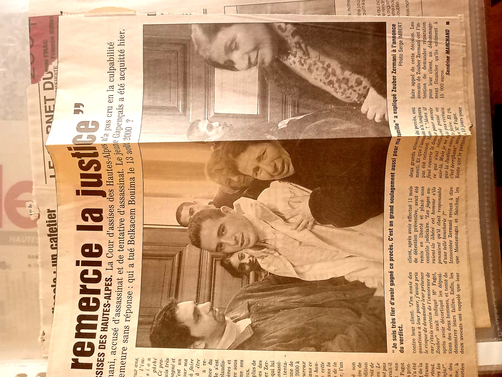 Assises des Hautes-Alpes – Je remercie la justice